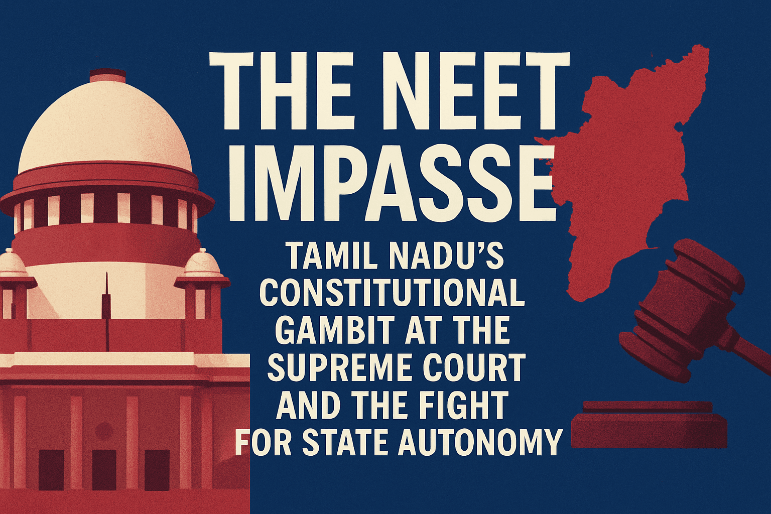 The NEET Impasse: Tamil Nadu's Constitutional Gambit at the Supreme Court and the Fight for State Autonomy 