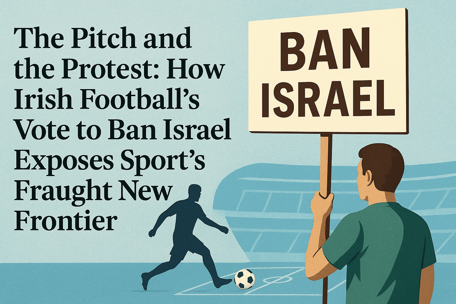The Pitch and the Protest: How Irish Football’s Vote to Ban Israel Exposes Sport’s Fraught New Frontier 