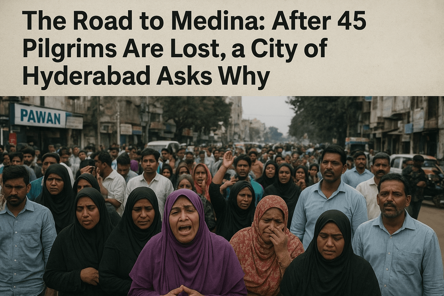 The Road to Medina: After 45 Pilgrims Are Lost, a City of Hyderabad Asks Why 