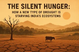 The Silent Hunger: How a New Type of Drought is Starving India's Ecosystems 1 The Silent Hunger: How a New Type of Drought is Starving India's Ecosystems