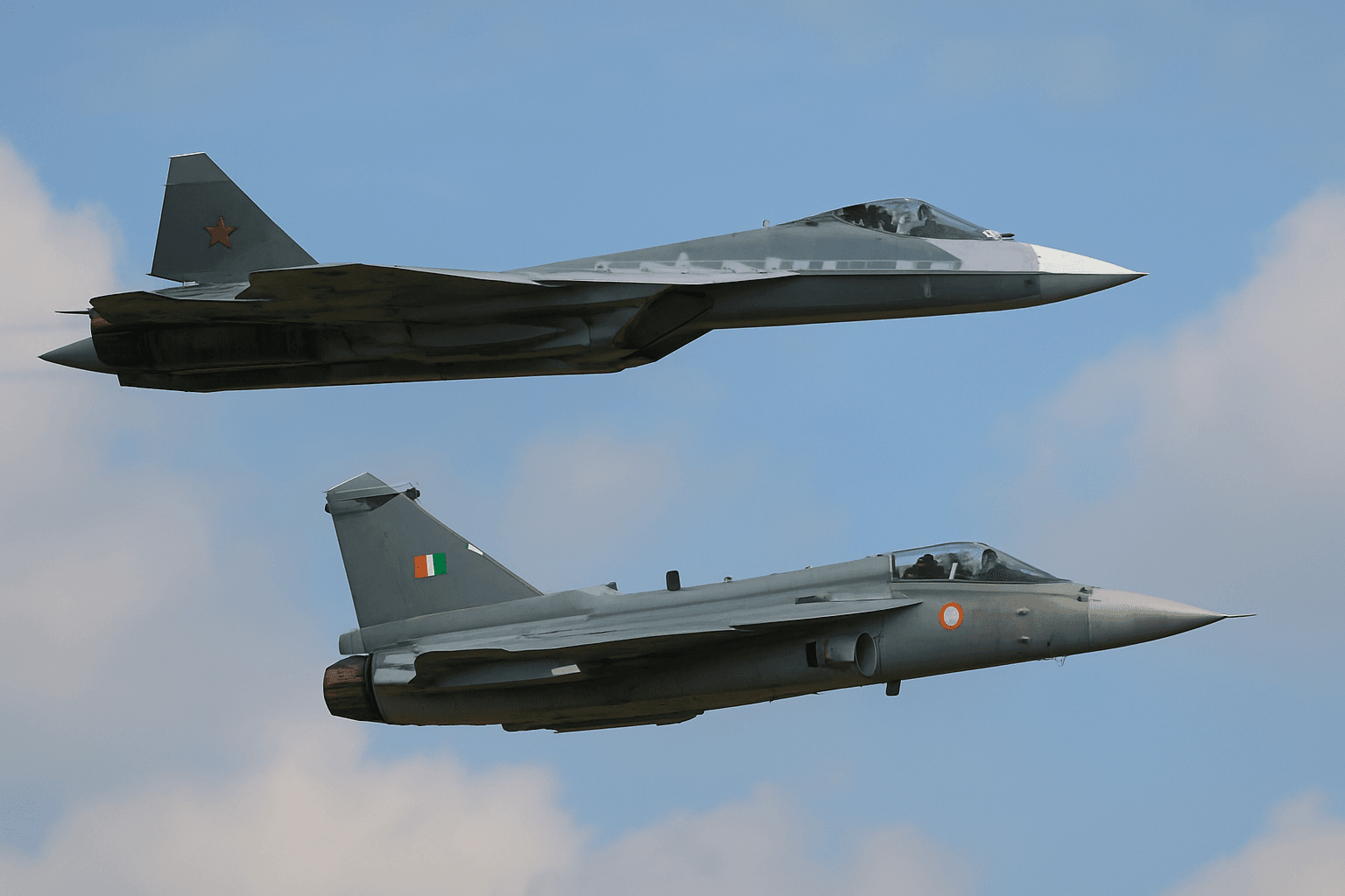 The Stealth Gambit: Russia's Full-Tech Su-57 Pitch and India's High-Stakes Fighter Jet Calculus 