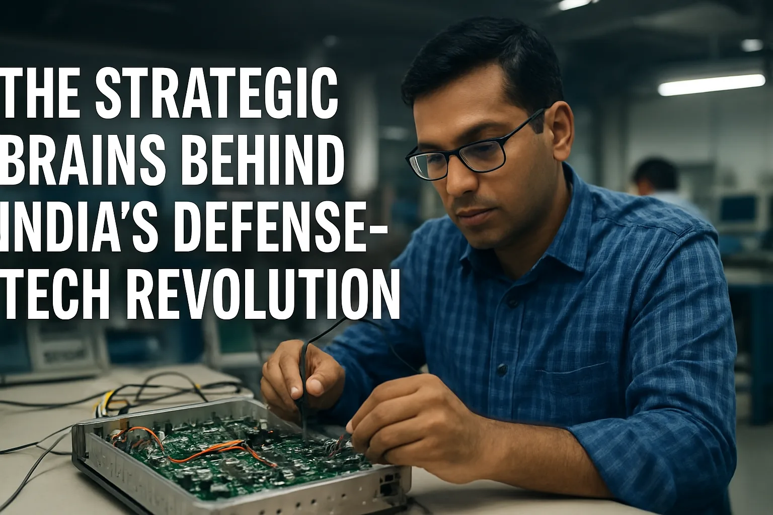 The Strategic Brains Behind India’s Defense-Tech Revolution 