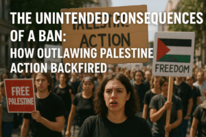 The Unintended Consequences of a Ban: How Outlawing Palestine Action Backfired 