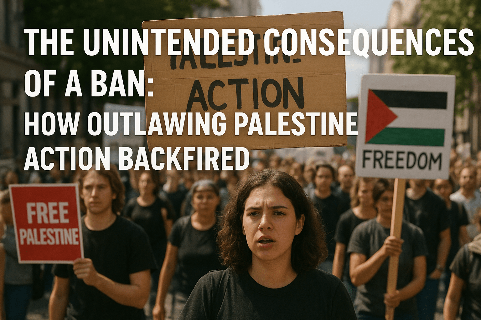 The Unintended Consequences of a Ban: How Outlawing Palestine Action Backfired 