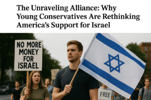 The Unraveling Alliance: Why Young Conservatives Are Rethinking America's Support for Israel 