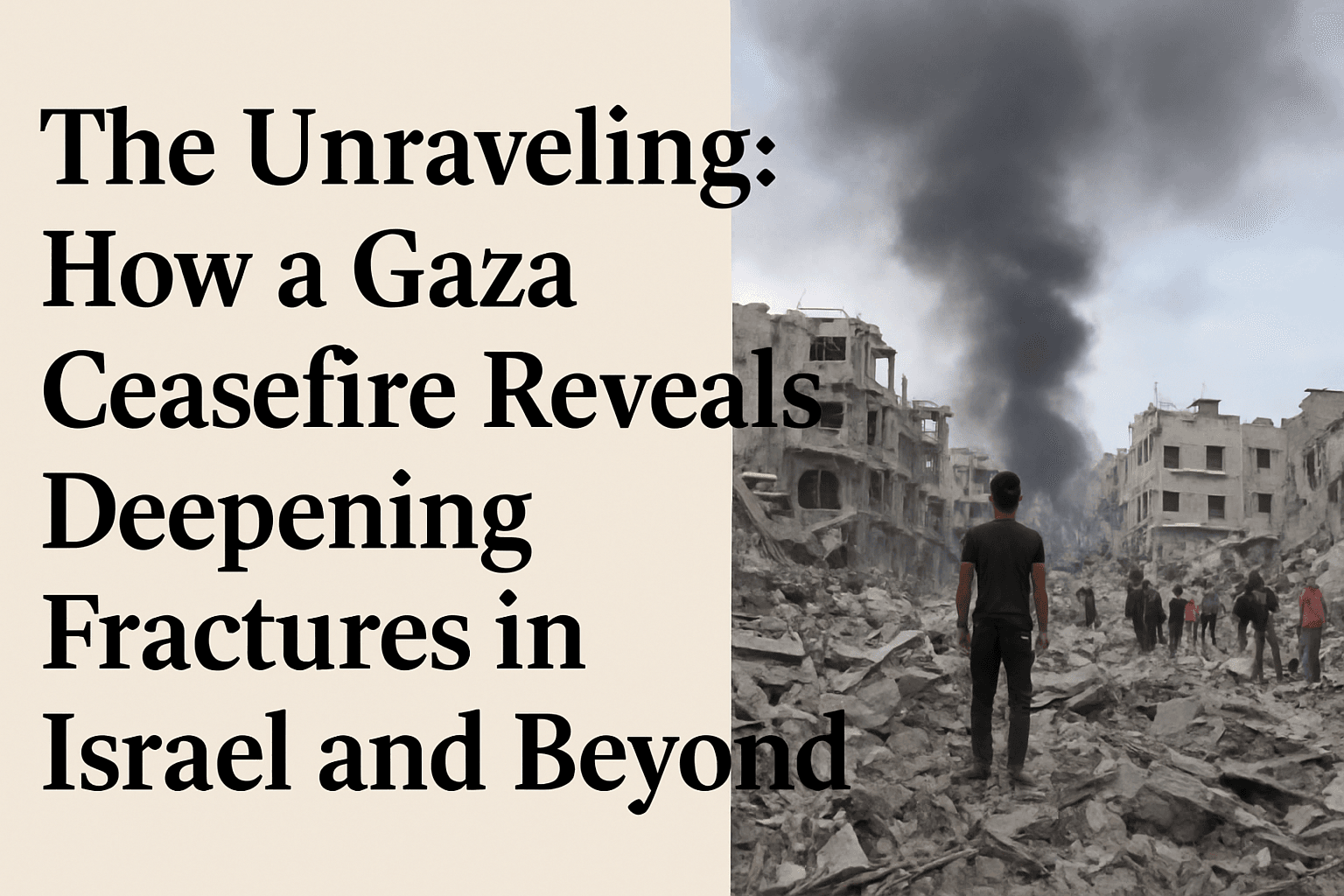 The Unraveling: How a Gaza Ceasefire Reveals Deepening Fractures in Israel and Beyond 