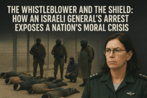 The Whistleblower and the Shield: How an Israeli General's Arrest Exposes a Nation's Moral Crisis 