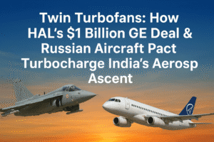 Twin Turbofans: How HAL's $1 Billion GE Deal & Russian Aircraft Pact Turbocharge India's Aerospace Ascent 