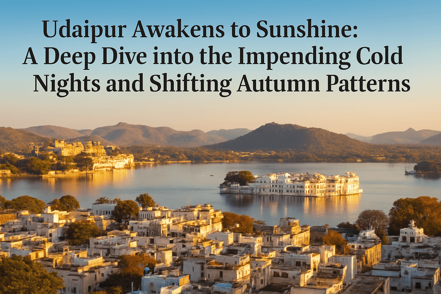 Udaipur Awakens to Sunshine: A Deep Dive into the Impending Cold Nights and Shifting Autumn Patterns 
