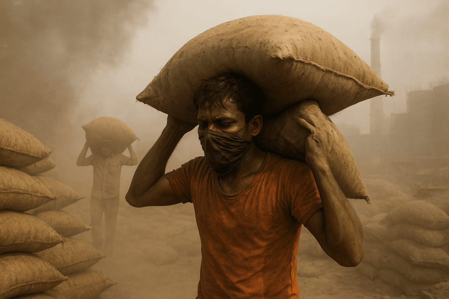 Unbreathable Air, Unbearable Work: The Human Cost of India's Boiling Supply Chain 