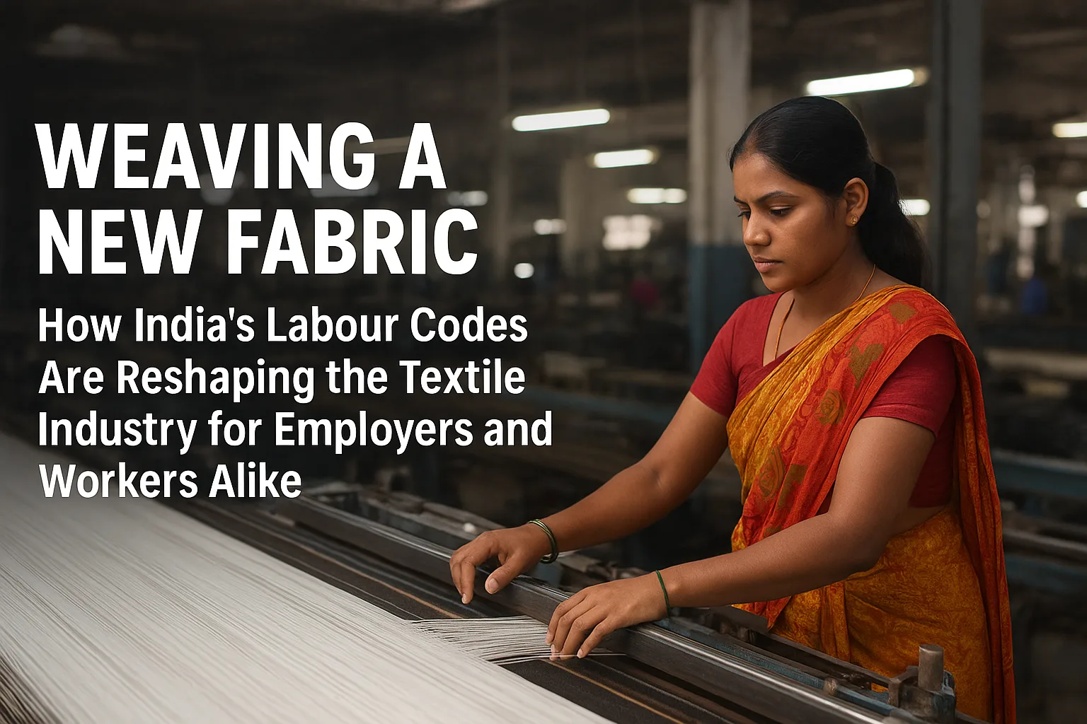 Weaving a New Fabric: How India's Labour Codes Are Reshaping the Textile Industry for Employers and Workers Alike 