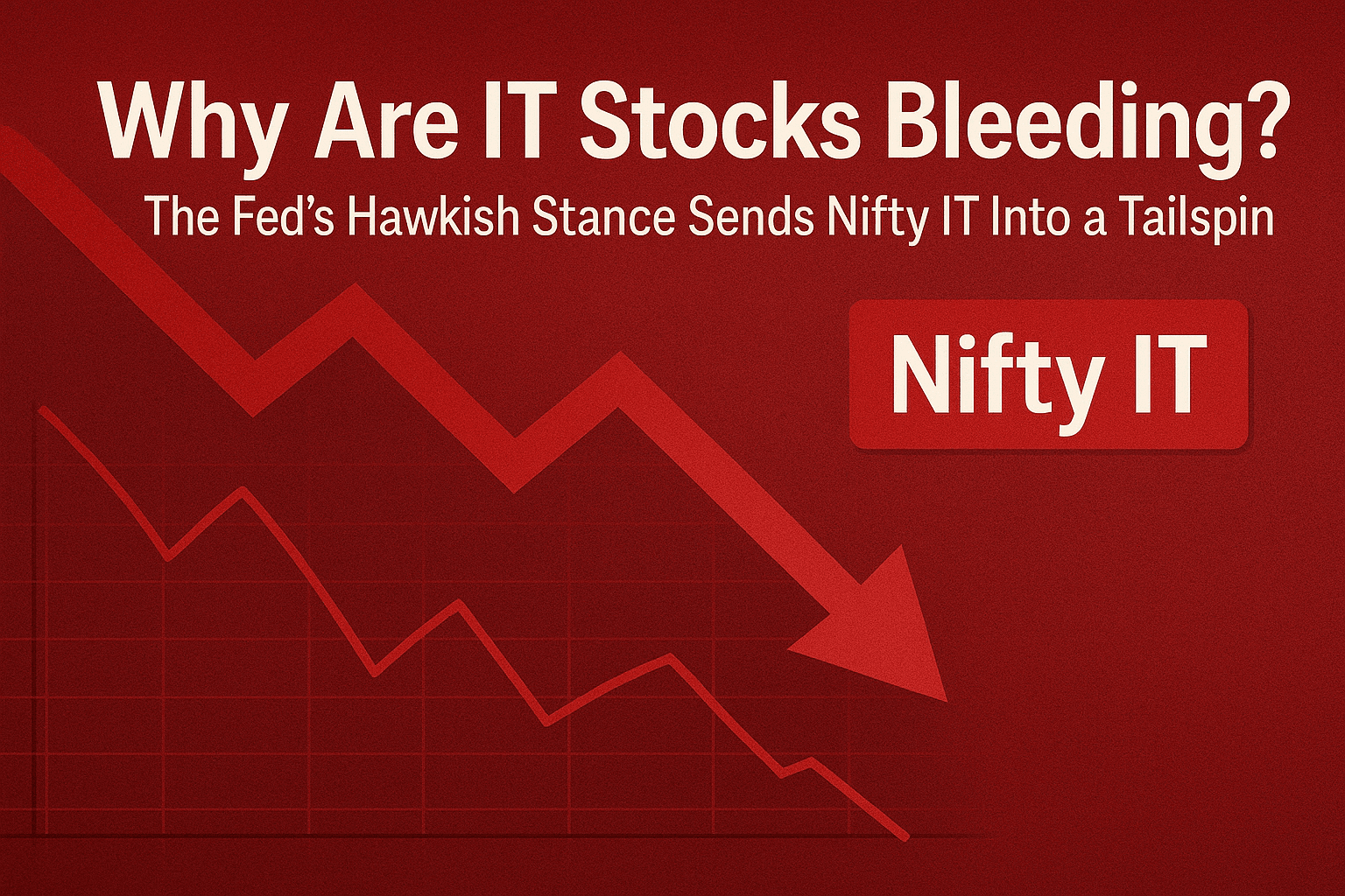 Why Are IT Stocks Bleeding? The Fed's Hawkish Stance Sends Nifty IT Into a Tailspin 
