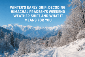 Winter's Early Grip: Decoding Himachal Pradesh's Weekend Weather Shift and What It Means For You 