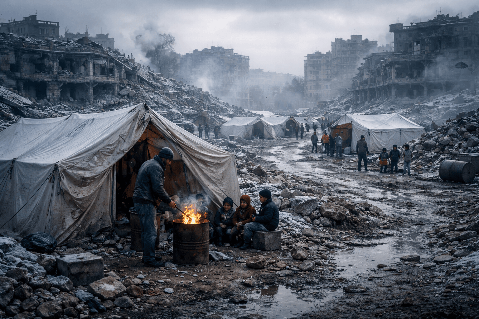 A Frozen Ceasefire: How Political Deadlock in Gaza Leaves a Population in Perpetual Winter 