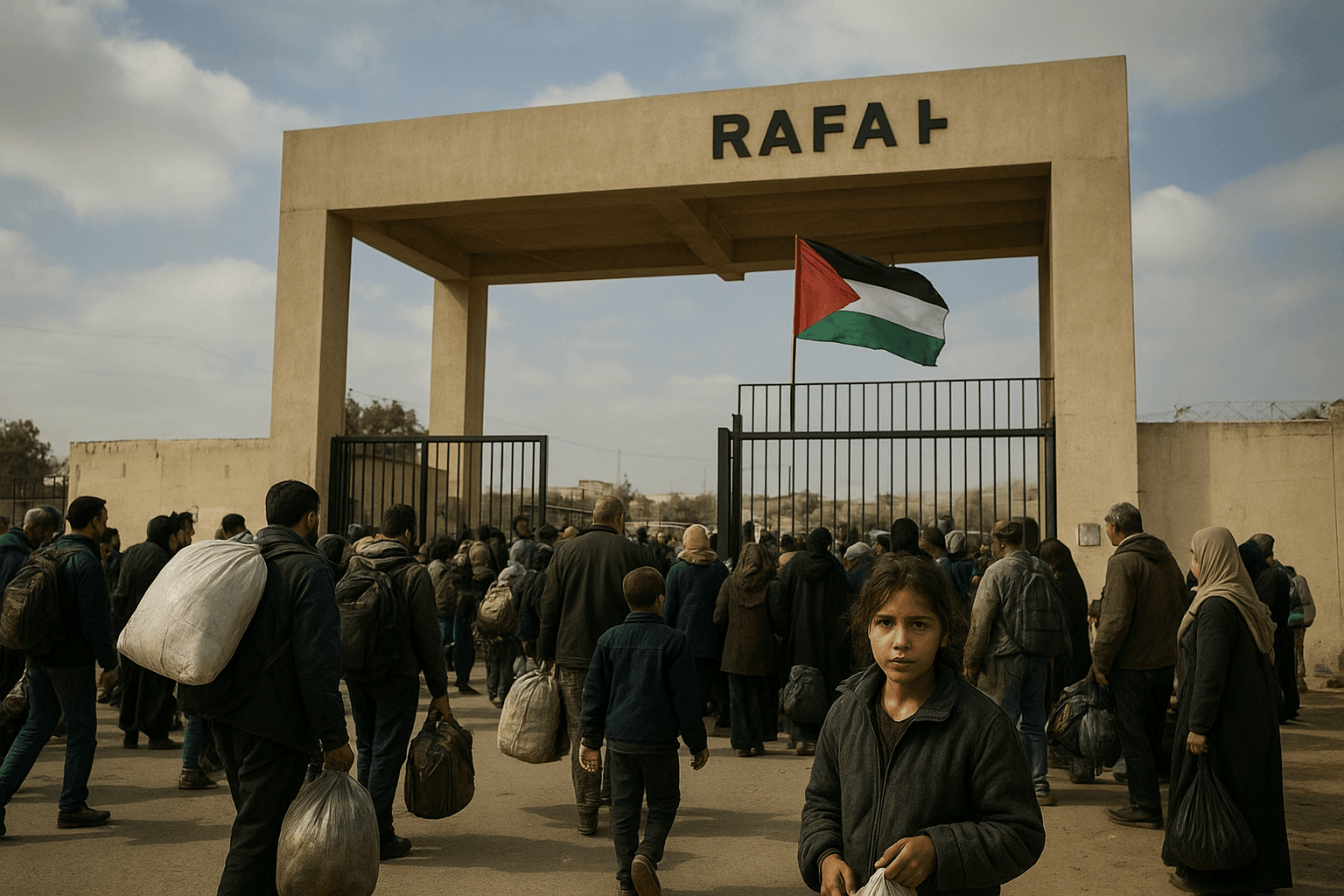 A Lifeline with Strings Attached: Gaza’s Rafah Crossing Reopens Amid Deepening Despair 