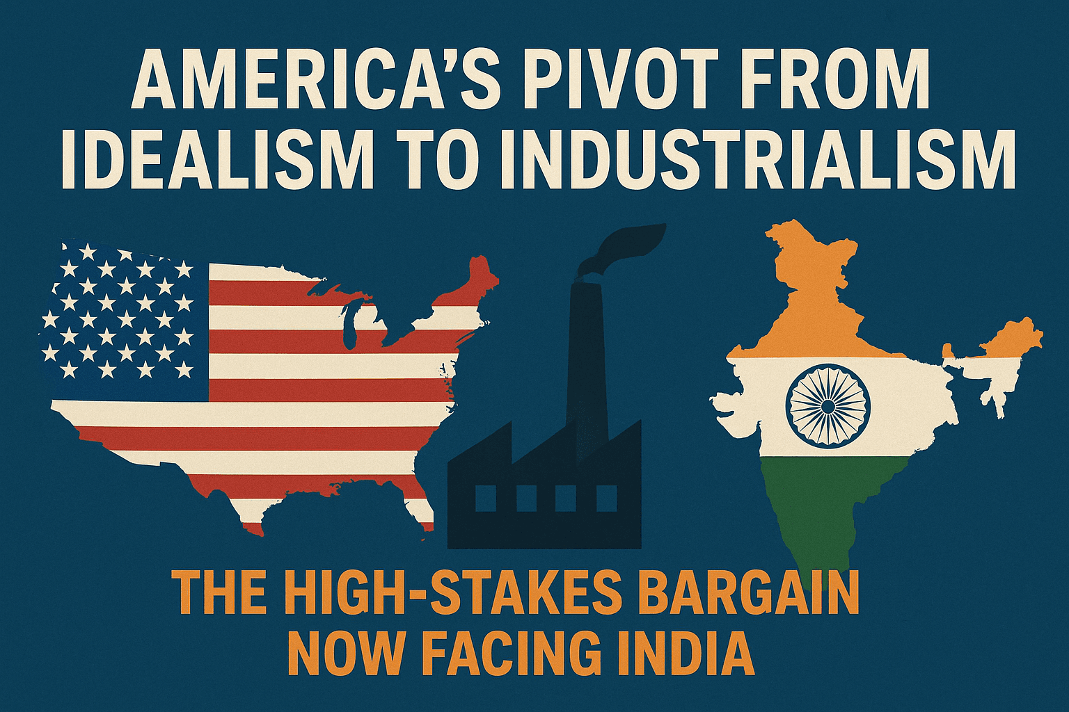 America’s Pivot from Idealism to Industrialism: The High-Stakes Bargain Now Facing India 