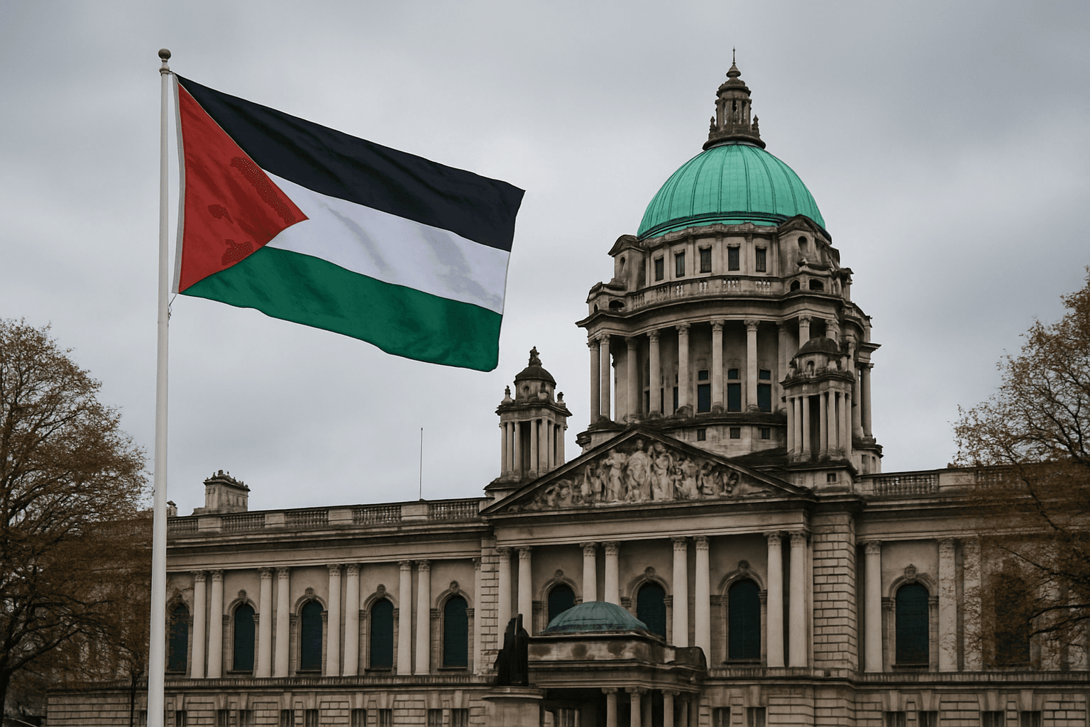 Belfast's Flagpole Battleground: When a Symbol of Palestinian Solidarity Reignites Old Divisions 
