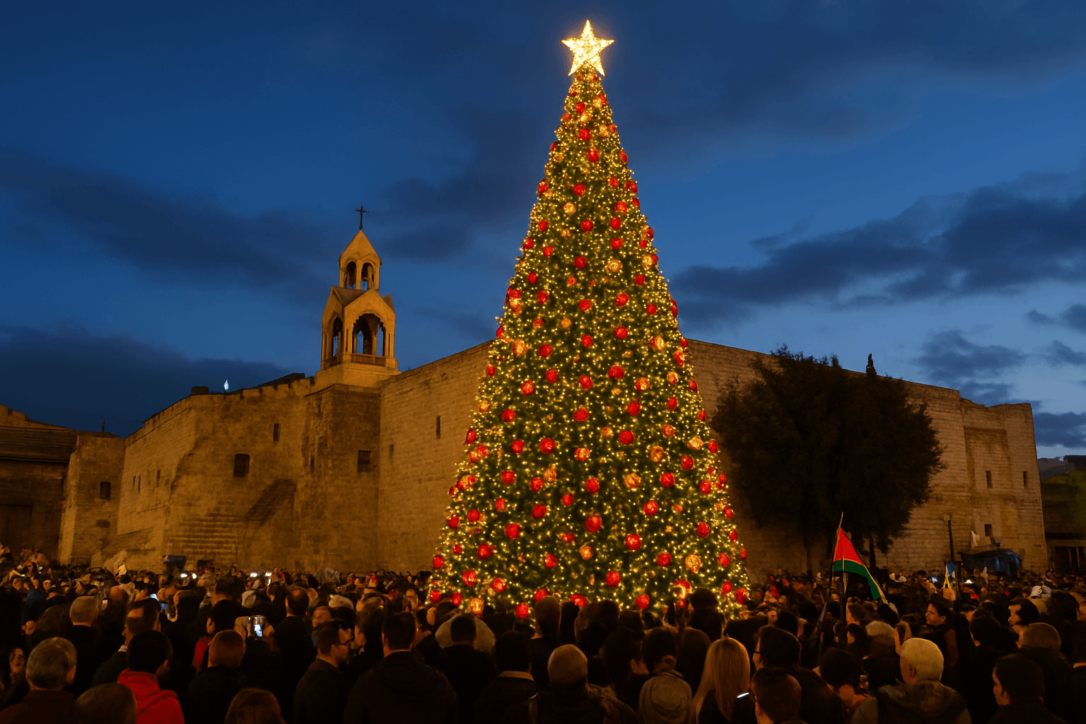 Bethlehem’s Defiant Light: The Christmas Tree That Is More Than a Celebration 
