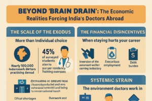 Beyond "Brain Drain": The Economic Realities Forcing India's Doctors Abroad 1 Beyond "Brain Drain": The Economic Realities Forcing India's Doctors Abroad