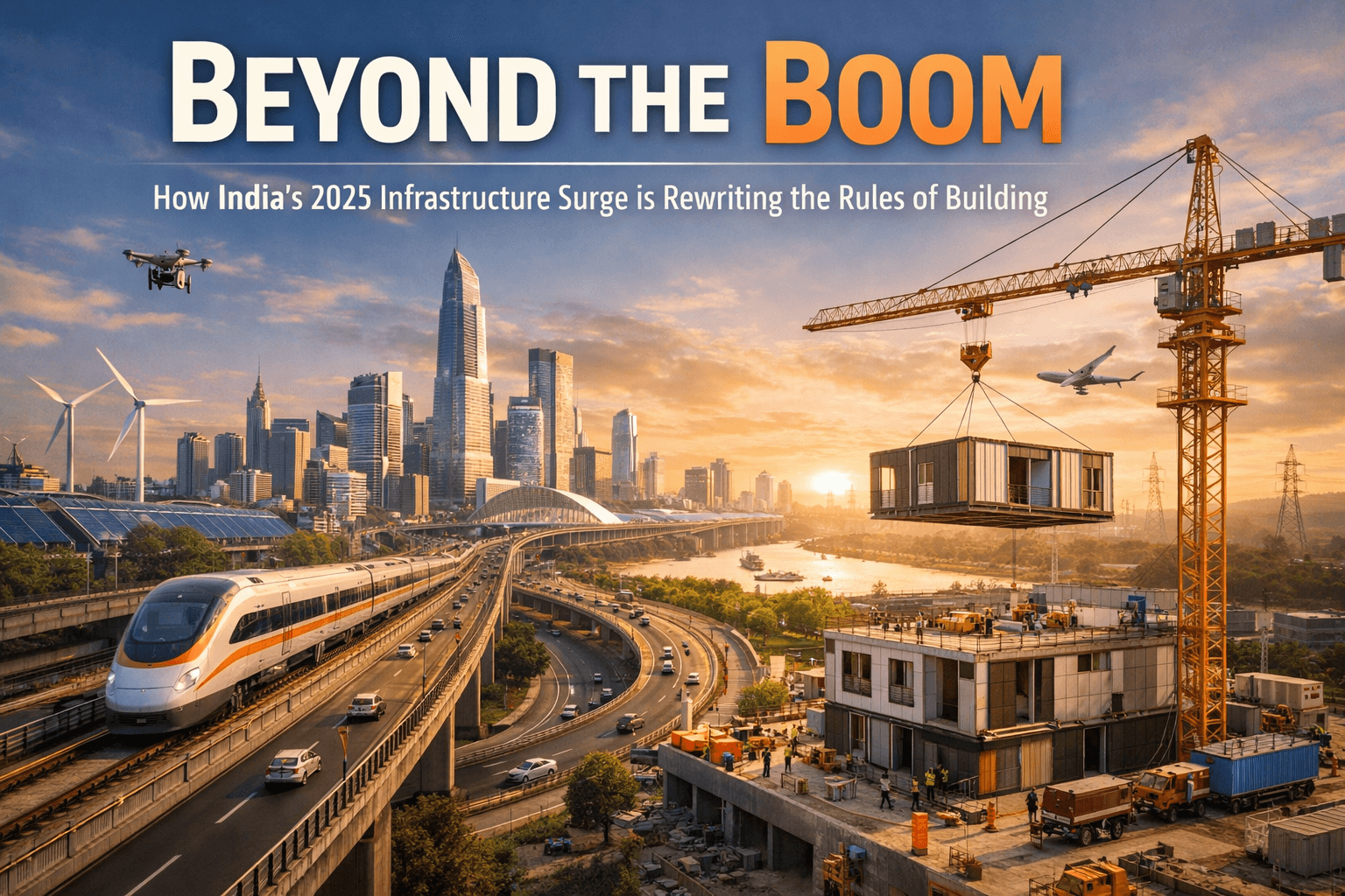 Beyond the Boom: How India’s 2025 Infrastructure Surge is Rewriting the Rules of Building 