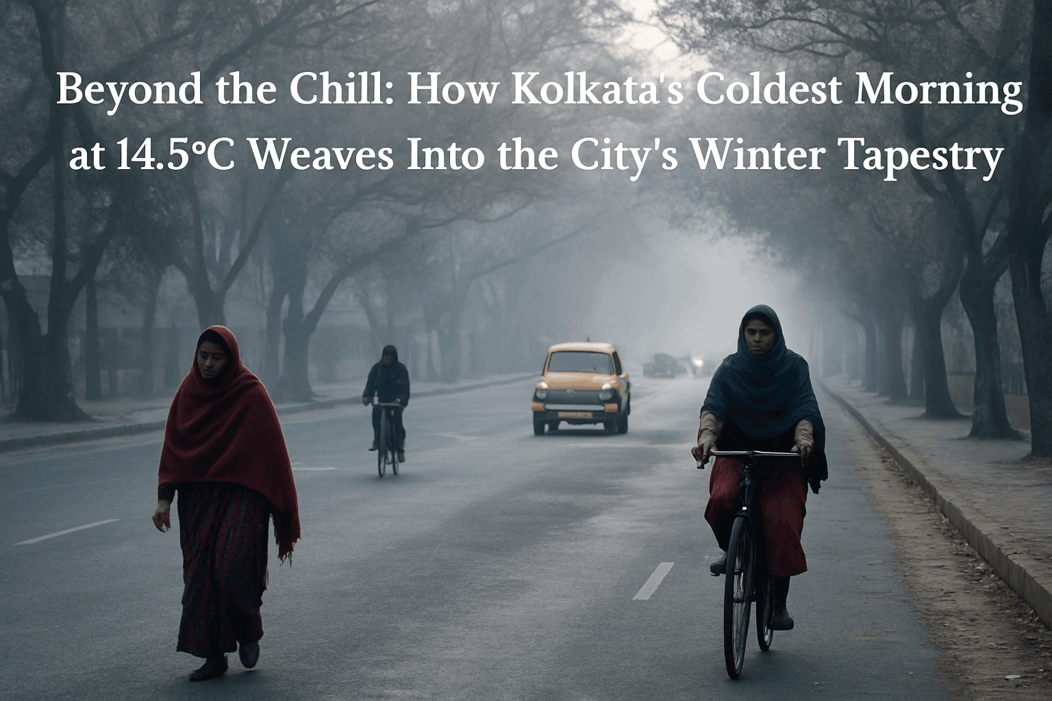 Beyond the Chill: How Kolkata's Coldest Morning at 14.5°C Weaves Into the City's Winter Tapestry 