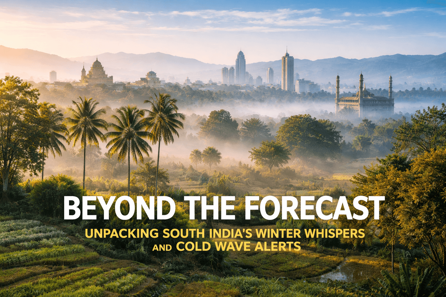 Beyond the Forecast: Unpacking South India's Winter Whispers and Cold Wave Alerts 