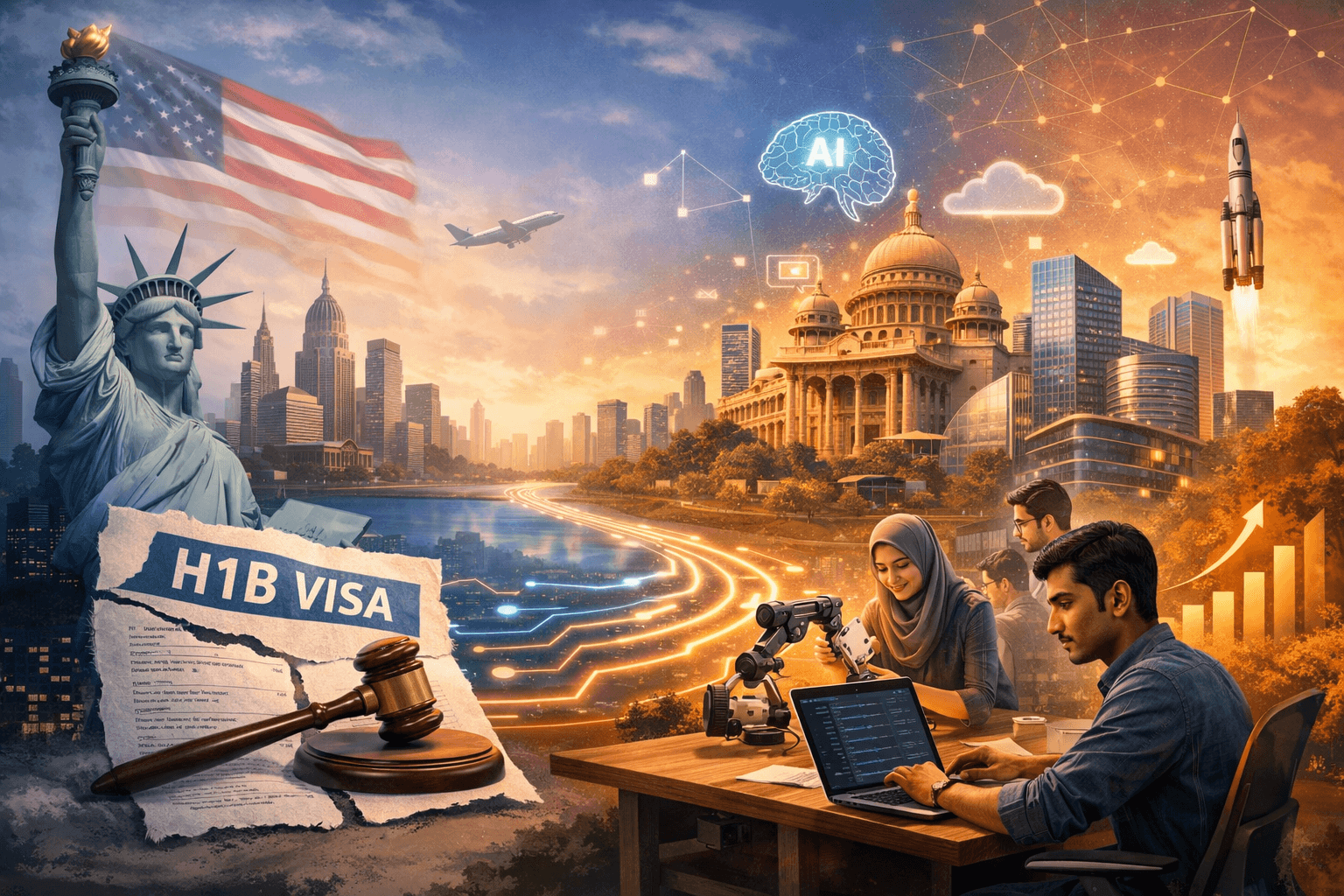 Beyond the H1B Squeeze: How India’s Tech Ecosystem Is Rewriting the Global Playbook 