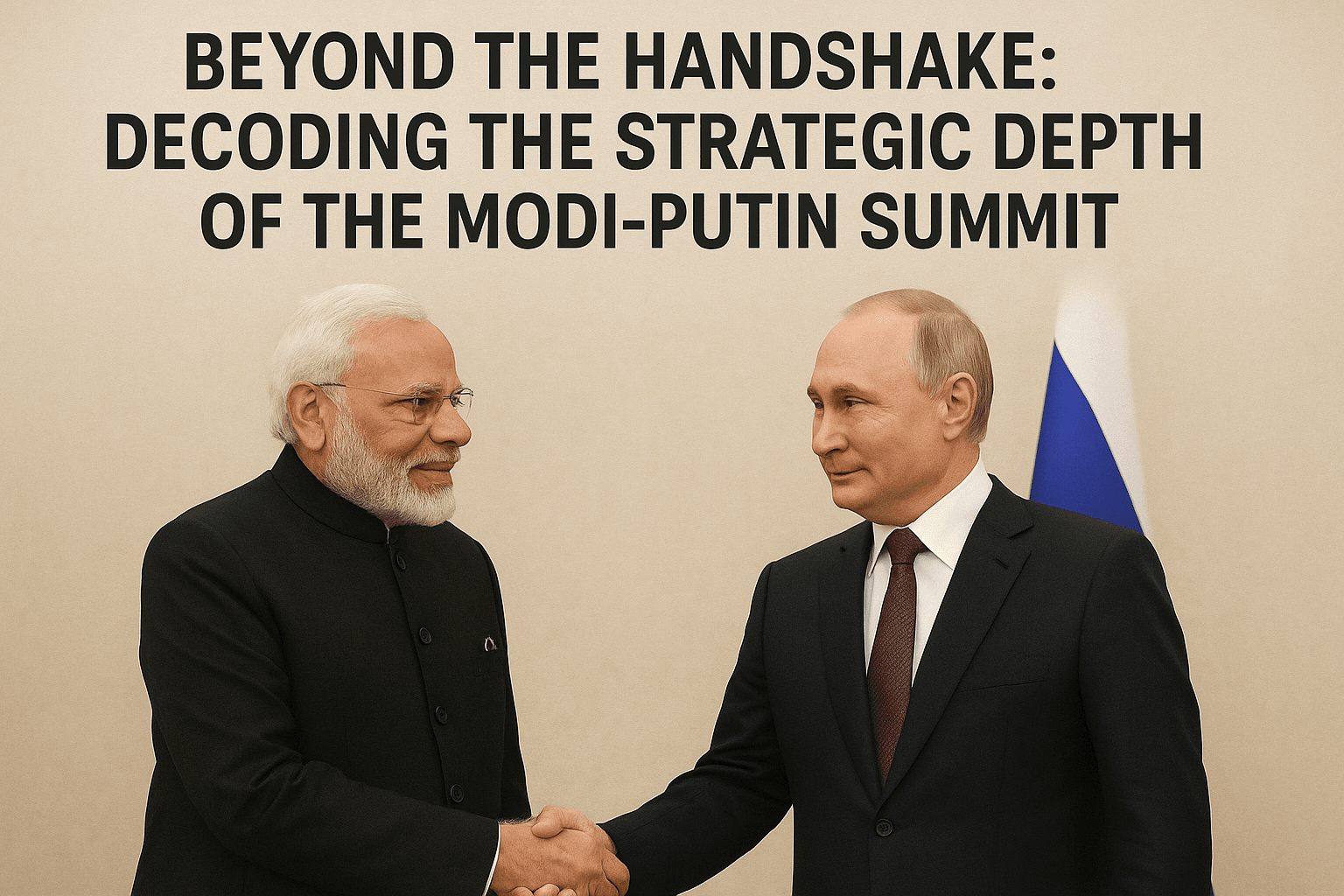 Beyond the Handshake: Decoding the Strategic Depth of the Modi-Putin Summit 