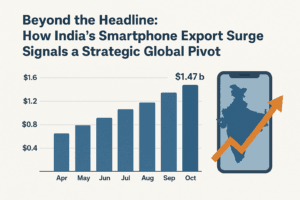 Beyond the Headline: How India’s Smartphone Export Surge Signals a Strategic Global Pivot 