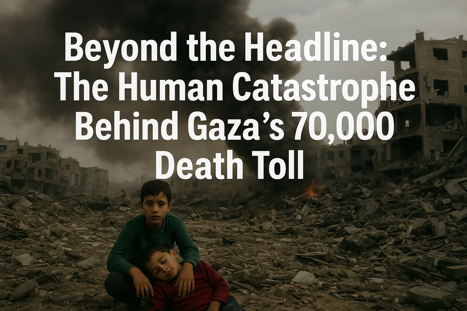 Beyond the Headline: The Human Catastrophe Behind Gaza's 70,000 Death Toll 