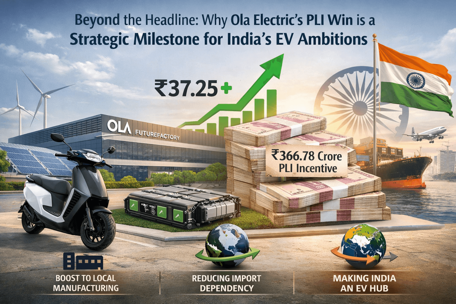 Beyond the Headline: Why Ola Electric’s PLI Win is a Strategic Milestone for India’s EV Ambitions 