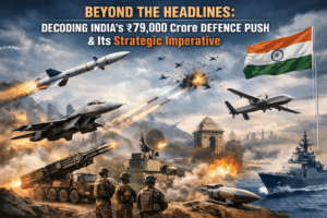 Beyond the Headlines: Decoding India’s ₹79,000 Crore Defence Push and Its Strategic Imperative 