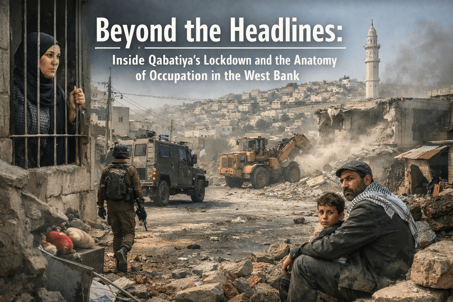 Beyond the Headlines: Inside Qabatiya's Lockdown and the Anatomy of Occupation in the West Bank 