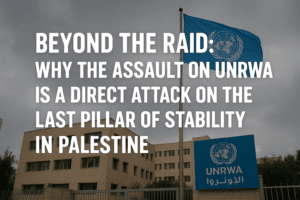 Beyond the Raid: Why the Assault on UNRWA is a Direct Attack on the Last Pillar of Stability in Palestine 1 Beyond the Raid: Why the Assault on UNRWA is a Direct Attack on the Last Pillar of Stability in Palestine