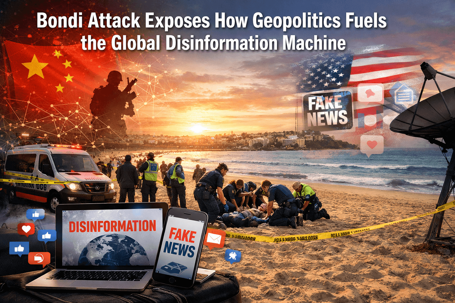 Bondi Attack Exposes How Geopolitics Fuels the Global Disinformation Machine 