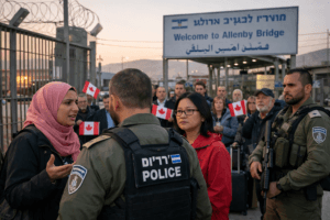 Border Denial Diplomacy: How Canada-Israel Tensions Erupted at the West Bank Gate 