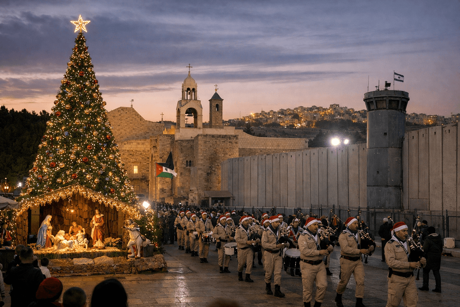 Christmas in the Holy Land: Celebration and Survival Under Occupation 