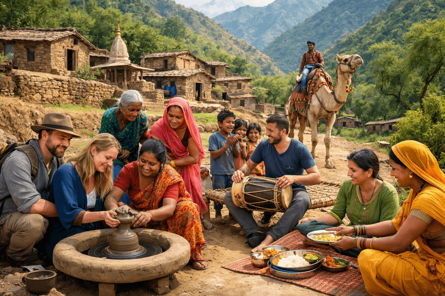 Community-Led Travel in India: Journeys That Transform Both Visitor and Host 