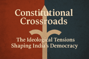 Constitutional Crossroads: The Ideological Tensions Shaping India's Democracy 