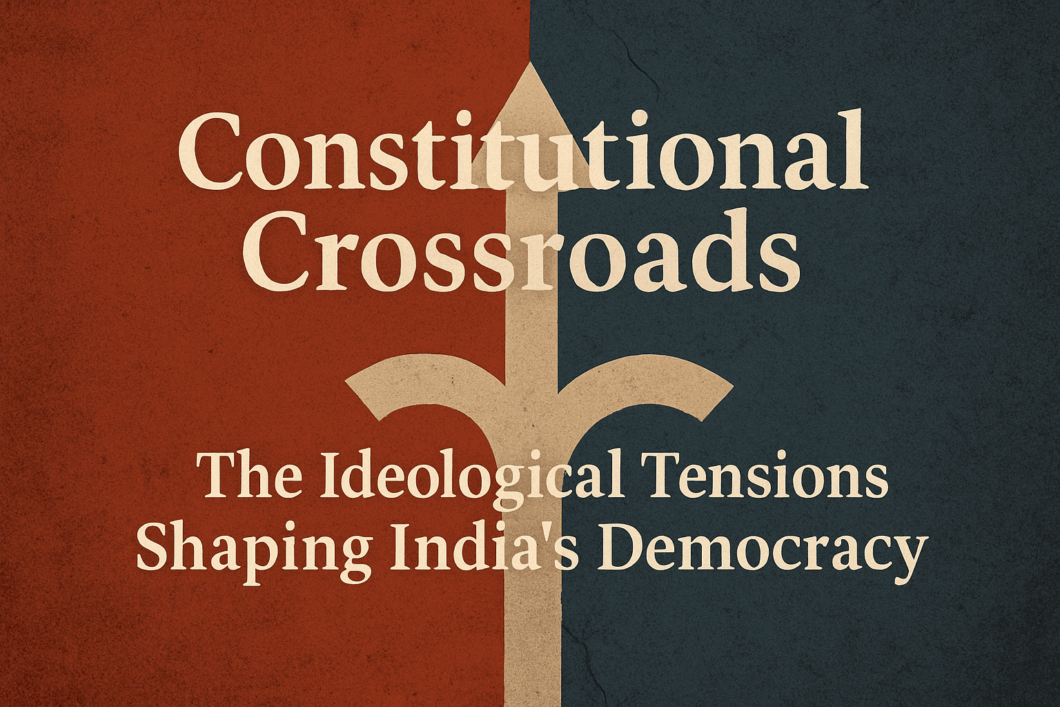 Constitutional Crossroads: The Ideological Tensions Shaping India's Democracy 