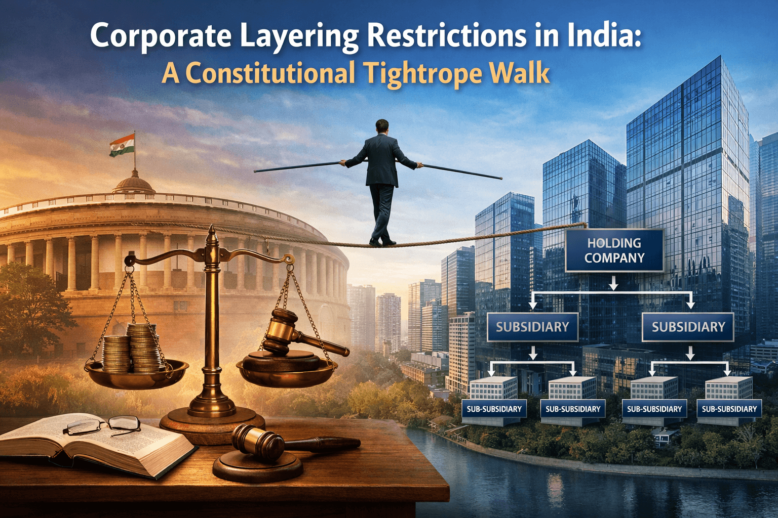Corporate Layering Restrictions in India: A Constitutional Tightrope Walk 