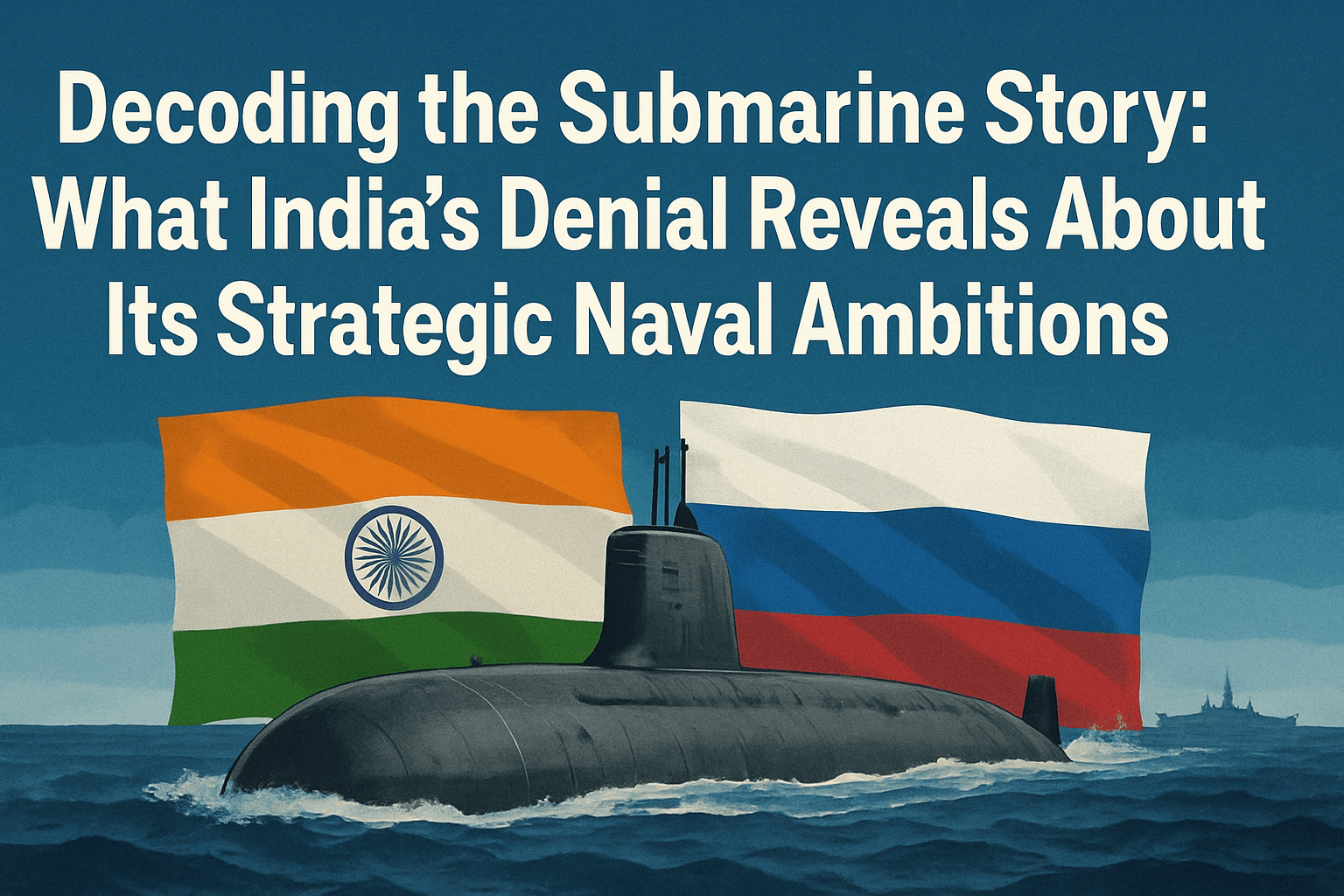 Decoding the Submarine Story: What India’s Denial Reveals About Its Strategic Naval Ambitions 