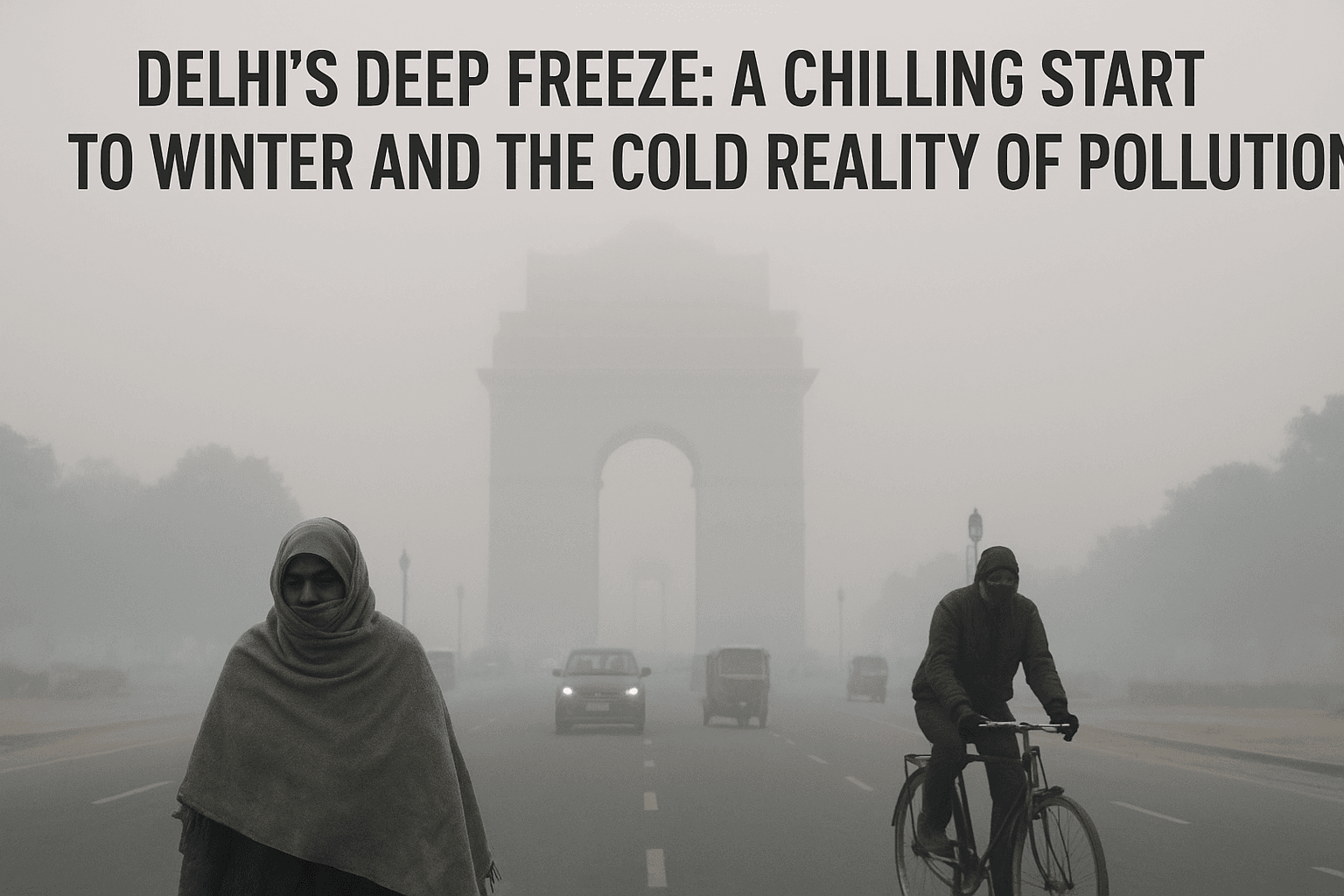 Delhi's Deep Freeze: A Chilling Start to Winter and the Cold Reality of Pollution 