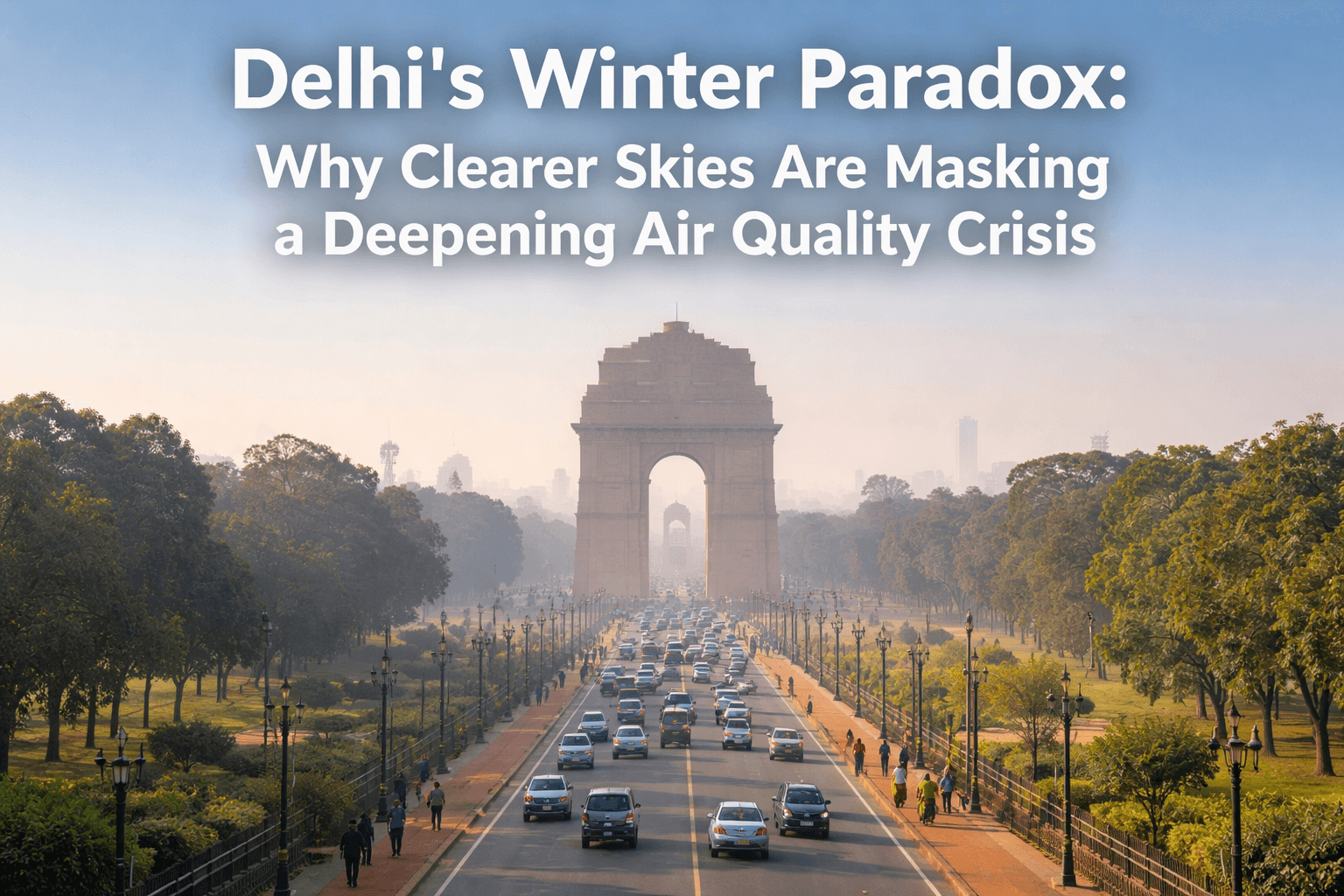 Delhi’s Winter Paradox: Why Clearer Skies Are Masking a Deepening Air Quality Crisis 