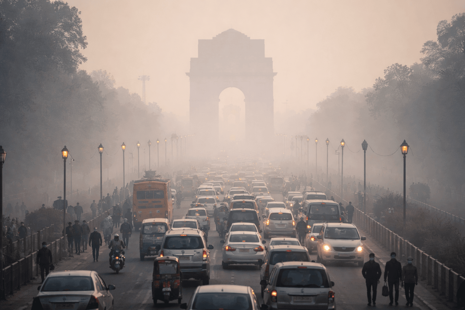 Delhi's Winter Siege: When Fog and Foul Air Bring the Capital to a Choked Standstill 