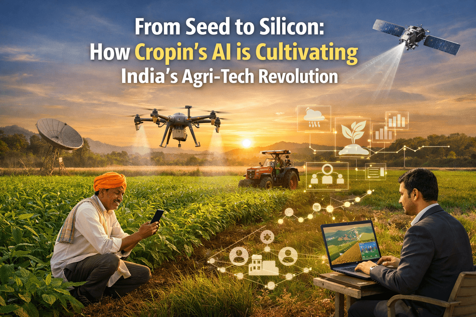 From Seed to Silicon: How Cropin's AI is Cultivating India's Agri-Tech Revolution 