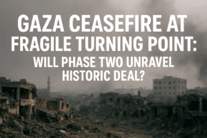 Gaza Ceasefire at Fragile Turning Point: Will Phase Two Unravel Historic Deal? 
