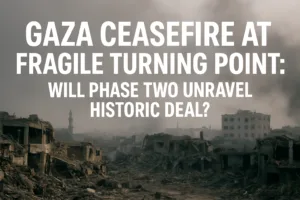 Gaza Ceasefire at Fragile Turning Point: Will Phase Two Unravel Historic Deal? 1 Gaza Ceasefire at Fragile Turning Point: Will Phase Two Unravel Historic Deal?