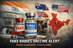 Global Alerts on Fake Rabies Vaccines Expose Critical Gaps in India's Health Governance 
