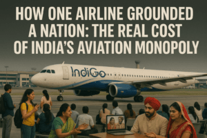 How One Airline Grounded a Nation: The Real Cost of India's Aviation Monopoly 1 How One Airline Grounded a Nation: The Real Cost of India's Aviation Monopoly